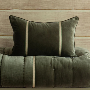 New: Luchesi Olive Cushion 60 x 40cm