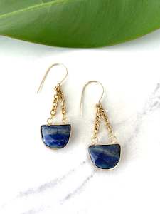 Gemstone Collection: Lapis Lazuli Gem Dangles