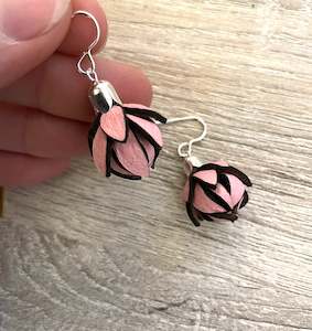 Wild Flower Collections: Just Pink-Wild Flowers-Stainless Steel Hoops