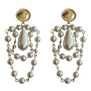 Bespoke Pearl Sealed Chandeliers