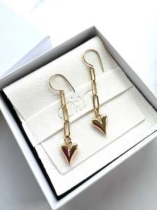 Heart Strings Paperclip chain