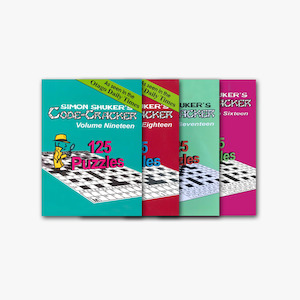 Christmas Gift Guide: Simon Shuker's Code Cracker Collection