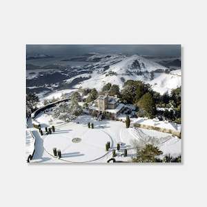 Odt Image Winter Collection: Larnach Castle Snow Photo Print