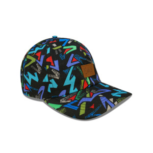 zig zag 6 panel dad hat