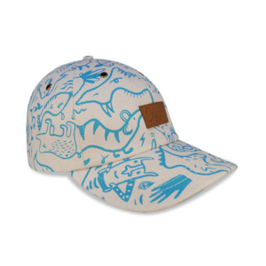 brain dump 6 panel dad hat