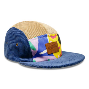 58th Drop: Upcycle blue/Tan - 5 panel