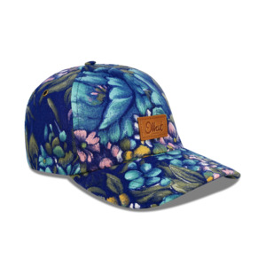 60th Drop: Turquoise Garden  - 6 panel dad hat