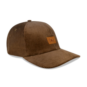 60th Drop: Brown Cord - 6 panel dad hat
