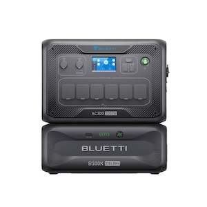 Portable Power Stations: Bluetti AC300+B300K Expandable Portable Home Battery Backup | 3000W 2765WH