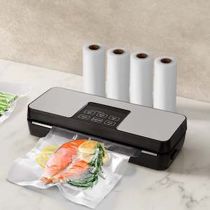 Devanti Food Vacuum Sealer Machine 30cm | 4 Modes with 4 free bag rolls (15cm)