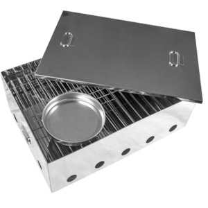 Best Sellers: Kiwi Sizzler Two Tray Portable Stainless Steel Smoker