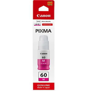 Canon Consumables: Canon GI60M Magenta Pixma Endurance Ink Bottle