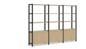 Shelving Filing And Storage: Grid 40 - Triple Bay - 1890H