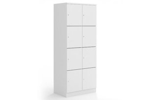 Mascot Locker-unit (4 x 2) 1945H x 800W x 500D (Meltecca Wood)