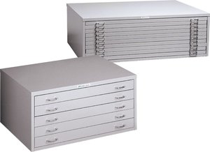 Shelving Filing And Storage: Plan Cabinet A1 5 Drawer