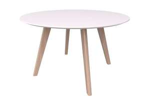 Meeting: Oslo Meeting Table - 1200R - 4 Leg - White Top