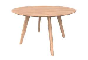 Oslo Meeting Table - 1200R - 4 Leg - Ash Veneer Top
