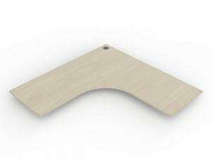 Accessories: 1800 x 1800 Office Workstation 1-piece Worktop