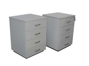 Mobile Drawers: Accord 4 Draw - Non Locking