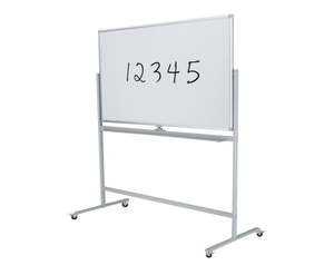 Mobile Pivoting Whiteboards - Clarity Porcelain - 1200x1800