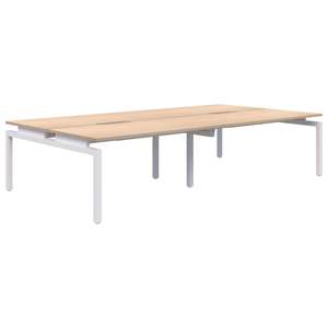 Accent Balance: Accent Balance Fixed-height Desk - pod of 4 - 1200 x 700