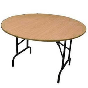folding table: Round Folding Table