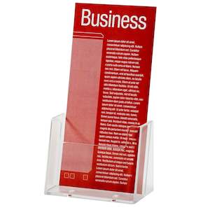 Brochure Holders 1: DL Freestanding Brochure Holder