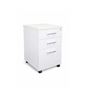 Sonic White 2-Drawer and File Mobile