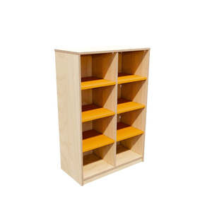Forme Solid-Back Classroom Cube Storage