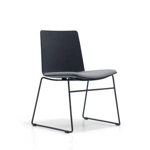 Maven Upholstered Seat Sled Chair