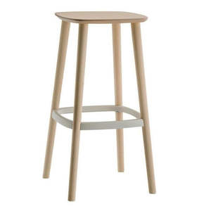 Bar Stools: Babila Timber Bar Stool