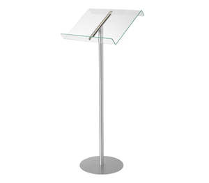Lecterns: Manhattan Acrylic Lectern Floor Stand