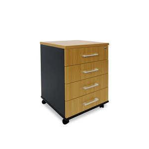 Office Mobiles: Delta 4-Drawer Mobile Storage Unit
