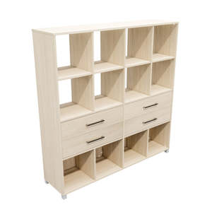 Office Bookcases: Forme Storage Cubby – Customisable Colours
