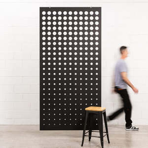 Office Partitions: Boyd Acoustic Hanging Carved Panel