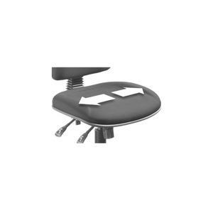 Eden Office: Wide Seat - 520x480mm