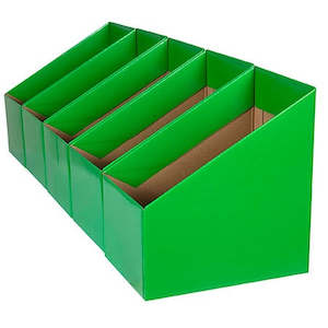Marbig Large Coloured File Boxes - 5 Pack