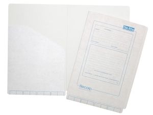 Filecorp Standard Left Pocket File - White Board