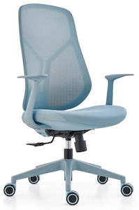Yara Mesh Back Chair with Armrests - 2 Colour Options