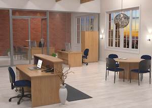 Reception Desks Counters: Ergoplan Reception Counter & Desk Office Furniture Package