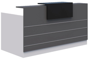 Euro II Reception Counter & Desk - 3 Sizes