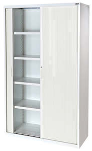 Cabinets: Proceed 6 Level Tambour Door Cabinet - 900mm Wide