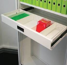 Roll-out Data Drawer for Smarstore Tambour Cabinet - 900mm