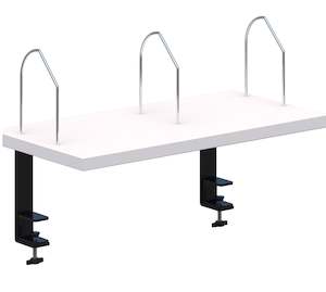 Desk Accessories: Clamp-on Desk Shelf