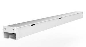 Agile Single Desk Covered Cable Management Tray