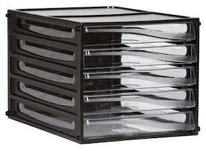 Document Holders Desktop Organisers: Esselte Desktop 5 Drawer Filing Unit