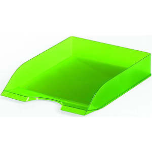 Document Holders Desktop Organisers: Durable Coloured Single Filing Tray