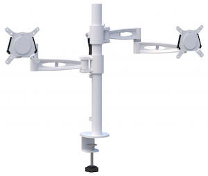 Monitor Stands Risers: Metalicon Kardo Dual (Independent) Monitor Arms