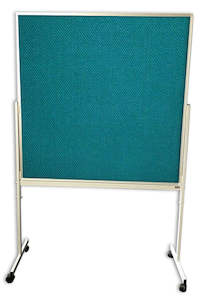 Mobile Double-sided Fabric Pinboard - 11 Sizes