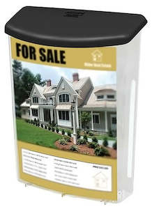 Brochure Holders: A4 Wall Mounting Outdoor Brochure Holder with Flip Lid